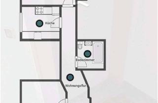 Wohnung mieten in Luise-Zietz-Straße 43, 12683 Biesdorf (Marzahn), Stilvolle 2-Zimmer-Dachgeschosswohnung mit Balkon und EBK in Berlin Biesdorf Nord (Marzahn)