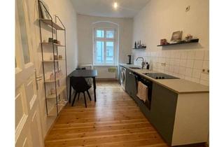 Wohnung mieten in 10247 Friedrichshain, Exklusive 1,5-Raum-Wohnung mit geh. Innenausstattung mit Balkon und EBK in Berlin Friedrichshain