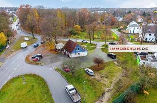 Anlageobjekt in 14624 Dallgow-Döberitz, IMMOBERLIN.DE - 12 fach! Freistehende Gewerbeimmobilie mit Bäckereishop, Café & Terrasse