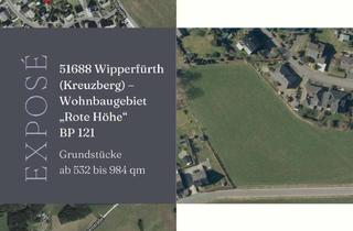 Grundstück zu kaufen in Rote Höhe, 51688 Wipperfürth, Traumhaft große Grundstücke auf dem Sonnenbalkon der „Roten Höhe“