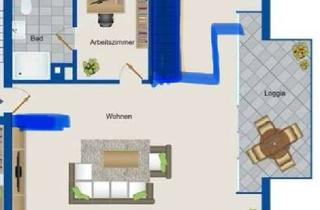 Wohnung mieten in 68239 Seckenheim, Erstbezug nach Sanierung: Exklusives 2 Zimmer DG-Apartment mit großer Terrasse in MA-Seckenheim