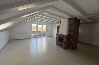 Wohnung mieten in 68649 Groß-Rohrheim, Ruhige 3-Zimmer-Dachgeschosswohnung mit Balkon, Kamin & Klimaanlage!