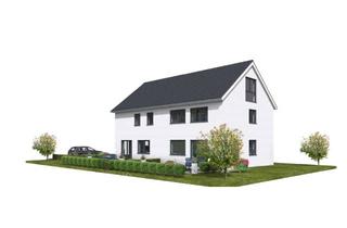 Doppelhaushälfte kaufen in Scharfensteiner Straße 24ab, 63075 Rumpenheim, 2 Doppelhaushälften in OF-Rumpenheim - Innenaufteilung variabel -