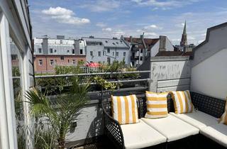 Immobilie mieten in 81541 Au, Dachterrassen-Maisonette in Bestlage ruhig/zentral direkt an der Isar von privat