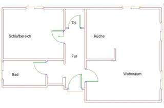 Wohnung kaufen in 87439 Kempten (Allgäu), Kempten (Allgäu) - Sonnige, attraktive, 2-Zimmer-Wohnung im Herzen von Kempten