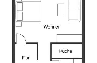 Wohnung kaufen in 22523 Hamburg, Hamburg - Kernsanierte - 1-Zimmer Eigentumswohnung - Hamburg