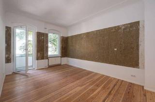 Wohnung kaufen in Leinestraße 51, 12049 Berlin, Berlin - Charmante 1-Zimmer-Altbauwohnung mit Balkon in Neukölln