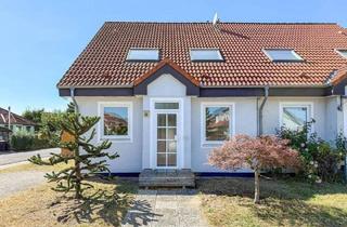 Doppelhaushälfte kaufen in 14798 Havelsee, Havelsee - Attraktive Doppelhaushälfte in hochwertiger Holzständerbauweise - modern saniert & bezugsbereit