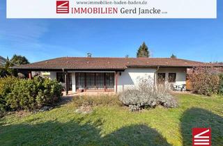 Haus kaufen in 77833 Ottersweier, Ottersweier - Ottersweier, Bungalow auf großem Grundstück mit Hof, Garten und zwei Garagen!