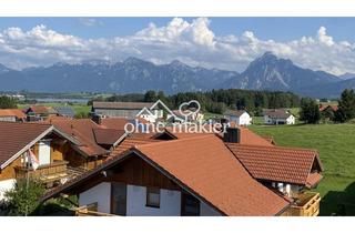 Wohnung kaufen in 87659 Hopferau, Helle 4,5-Zimmer-Wohnung mit hochwertiger Komplettmodernisierung und Bergpanorama
