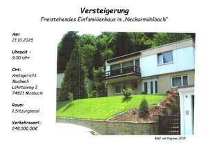 Haus kaufen in 74855 Haßmersheim, Haßmersheim - Schönes Häusschen in Neckarmühlbach zur Versteigerung