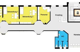 Gewerbeimmobilie mieten in 01877 Bischofswerda, Eindrucksvolle und gepflegte Praxis mit Möblierung im Ärztehaus Bischofswerda!