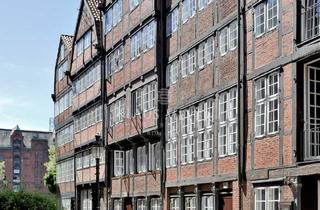 Gewerbeimmobilie mieten in 20457 Hamburg, Charmante Zeitreise! Einzigartiges Fachwerkhaus - teilw. Blick auf Speicherstadt