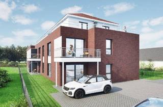 Wohnung mieten in 26683 Saterland, Oberwohnung m. Balkon - Erstbezug in Saterland - OT Scharrel