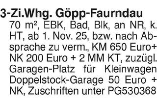 Wohnung mieten in 73035 Göppingen, 3 Zi.-Whg. Göpp-Faurndau