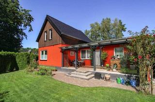 Einfamilienhaus kaufen in Frauenseestraße 20M, 15754 Heidesee, Heidesee - Sofort wohlfühlen: 2-Zi.-EFH in Heidesee mit Sonnengarten, Kamin und Wärmepumpe