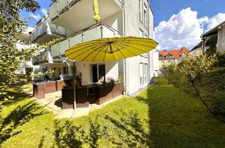 Wohnung kaufen in 78628 Rottweil, Rottweil - Helle 4-Zimmer-Erdgeschosswohnung mit Garten, Tiefgaragenstellplatz & Außenstellplatz