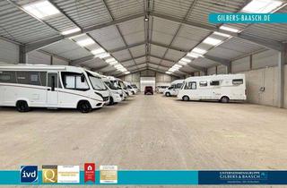 Geschäftslokal mieten in 54293 Trier, Vielseitig nutzbare Lagerhalle mit Nebenfläche und Außenlager – ebenerdig befahrbar in Trier-Hafen