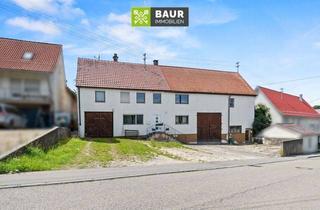 Einfamilienhaus kaufen in 89584 Ehingen, Grünes Glück! Einfamilienhaus mit Scheune und großem Grundstück bei Ehingen