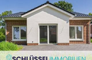 Reihenhaus kaufen in 26810 Westoverledingen, ALLES AUF EINER EBENE | Neubau BUNGALOW bei Papenburg | Völlenerfehn
