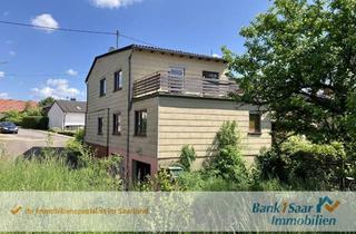 Doppelhaushälfte kaufen in 66578 Schiffweiler, Großzügige Doppelhaushälfte mit Potenzial und großem Grundstück in ruhiger Lage von Schiffweiler