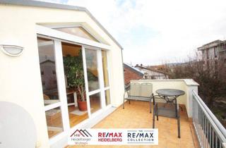 Wohnung kaufen in Gerberuhstr 99, 69168 Wiesloch, Exklusive 3-Z-Dachgeschosswohnung mit Loggia, Balkon und traumhafter Aussicht, 101m², 2xTG 1x SP