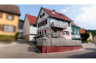 Einfamilienhaus kaufen in 74547 Untermünkheim, Untermünkheim / Enslingen - Kernsaniertes Einfamilienhaus mit großem Nebengebäude, 3 Garagen und Garten