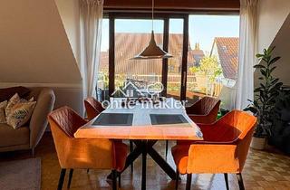 Wohnung mieten in 71636 Ludwigsburg, Lichtdurchflutete Obergeschoss Wohnung mit sonnigem Balkon und großem Dachgeschoss Zimmer