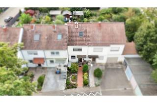 Haus kaufen in 67126 Hochdorf-Assenheim, Wohnen am Feldrand: Gepflegtes Reihenmittelhaus mit großem Garten und Garage