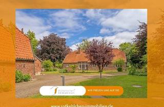 Haus kaufen in 47665 Sonsbeck, Sonsbeck - Rückzugsort mit Seele. Denkmalgeschützes Landhaus mit Privatsee in Bestlage!