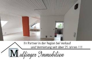 Wohnung mieten in 91334 Hemhofen, Hemhofen - 3- Zi. DG Wohnung mit 2 Balkonen und Garage