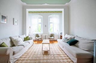 Wohnung kaufen in Hallandstraße 3, 13189 Berlin, Berlin - Fußläufig nach Prenzlauer Berg: Zwei Altbauwohnungen *kombinierbar* mit Stuck, Balkon & Dielenboden