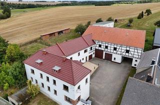 Bauernhaus kaufen in 08539 Mehltheuer, Drei-Seit-Hof/Bauernhof mit Geschichte und Zukunft – Raum für Familie, Handwerk und Selbstverwirklichung