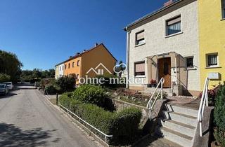 Haus kaufen in 01591 Riesa, Reihenendhaus, unterkellert mit Nebengelass und Garten