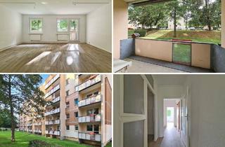 Wohnung mieten in 09599 Freiberg, renovierte 2 Zimmerwohnung mit Balkon im bequemen Erdgeschoss