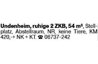 Wohnung mieten in 55278 Undenheim, Mietwohnungen, Mainz-Bingen