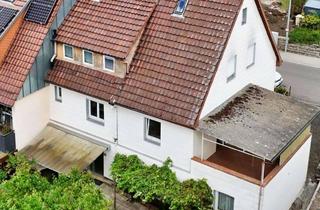 Haus kaufen in 74182 Obersulm, Großer Garten, viel Platz, eigenes Projekt – Reihenendhaus mit Potenzial