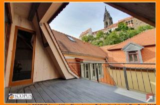 Lofts mieten in 01662 Meißen, Einzigartige Dachgeschoss-Wohnung mit großer Wohnküche und Dachterrasse