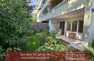 Wohnung kaufen in 83022 Rosenheim, Freie 2-Zi.-Wohnung mit Garten und Einzelgarage in Rosenheim, nähe Mangfallpark!
