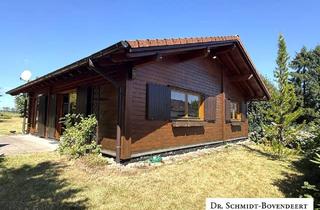 Haus kaufen in 56477 Zehnhausen, Zehnhausen - Urlaub zu Hause! Gemütlicher Holzblock-Bungalow auf über 1.112 m² großem Grundstück!
