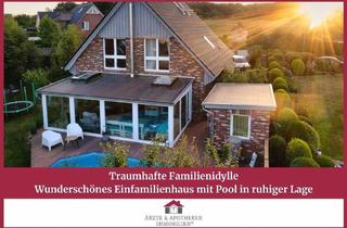 Einfamilienhaus kaufen in 21224 Rosengarten, Rosengarten - Wunderschönes Einfamilienhaus mit Pool in ruhiger Lage von Nenndorf!