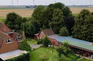 Haus kaufen in 25709 Kronprinzenkoog, Kronprinzenkoog - Ein Anwesen zum Verlieben- Wohnen, Tierhaltung und Ferienvermietung auf einem Grundstück vereint