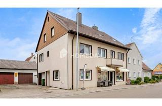 Mehrfamilienhaus kaufen in 91572 Bechhofen, Bechhofen - Saniertes Mehrfamilienhaus mit 2 WE, einer Gewerbeeinheit und Garage in Bechhofen