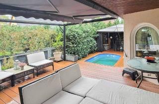 Einfamilienhaus kaufen in 04683 Ammelshain, Ammelshain - Im Sommer am Pool, im Winter am Kamin: Einfamilienhaus mit barrierefreier Einliegerwohnung