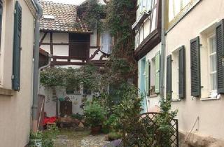 Einfamilienhaus kaufen in 64646 Heppenheim, Heppenheim (Bergstraße) - Idyllisches denkmalgeschütztes Einfamilienhaus in der Heppenheimer Altstadt