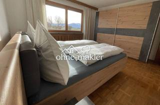 Wohnung mieten in 83026 Rosenheim, Befristet: Möblierte 3-Zimmer Wohnung mit Garten in Rosenheim Happing mit Alpenblick
