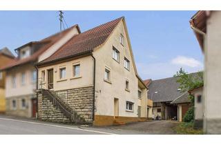 Einfamilienhaus kaufen in 74744 Ahorn, Charmantes Wohnhaus mit Scheune - Photovoltaikanlage inklusive