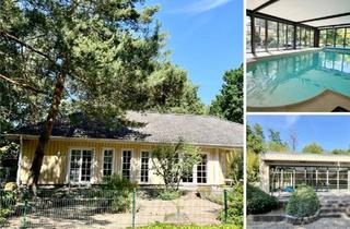 Einfamilienhaus kaufen in 29553 Bienenbüttel, Bienenbüttel - Exklusives Wohnensemble mit Poolhaus in Waldlage