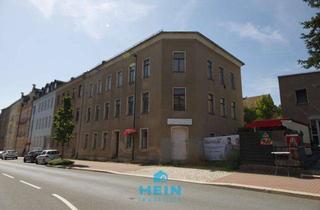Mehrfamilienhaus kaufen in 08209 Auerbach, Investorenobjekt: Mehrfamilienhaus mit 438 m² Wohnfläche und Entwicklungschance