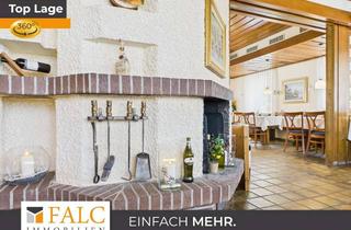 Gewerbeimmobilie kaufen in 77743 Neuried, Exklusives Restaurant mit Gästezimmern, großer Außenanlage und Top-Lage an frequentierter Straße